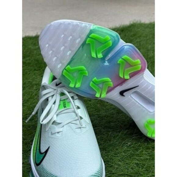 Nike Zoom Rival Fly 5 Running Shoes US 11 W White & Green Lightweight - Picture 5 of 6